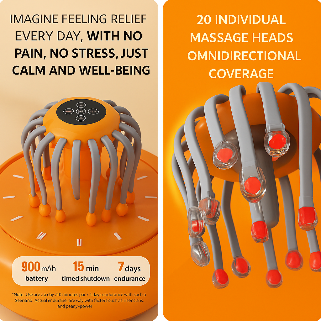 MINDRA™ - Head Massager for Migraine Relief