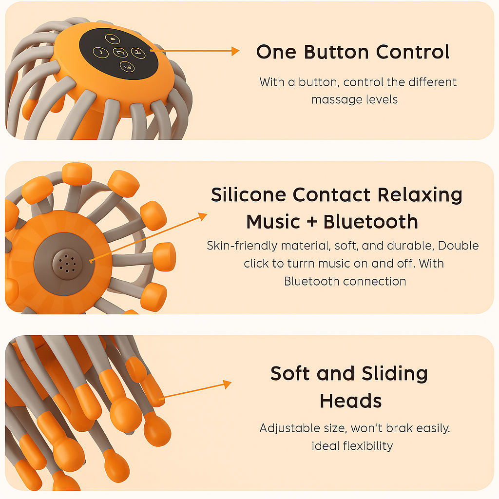 MINDRA™ - Head Massager for Migraine Relief
